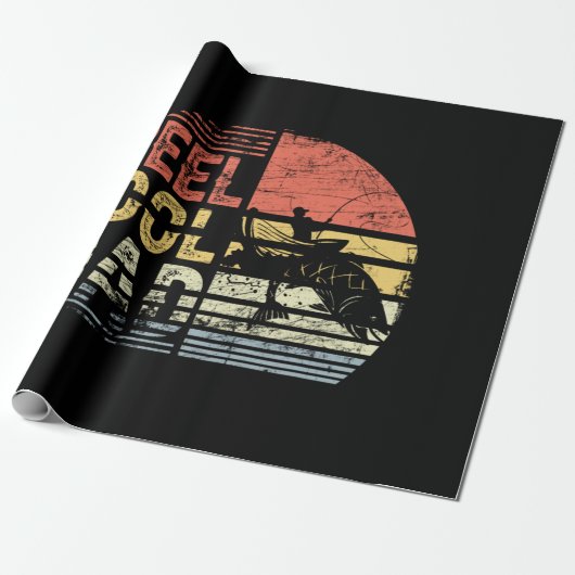 Reel Cool Dad Vissen Lover Cadeaupapier (Uitgerold)
