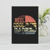 Reel Cool Dad Vissen Lover Kaart (Staand voorkant)