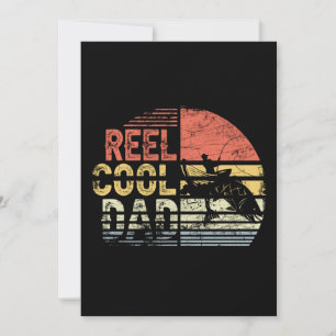 Reel Cool Dad Vissen Lover Kaart