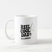 Reel Cool Dad Vist Grappig Vaders dag cadeau Koffiemok (Links)
