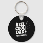 Reel Cool Dad Vist Grappig Vaders dag cadeau Sleutelhanger (Achterkant)