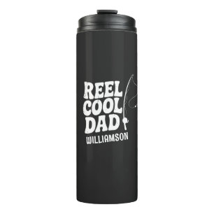 Reel Cool Dad Vist Grappig Vaders dag cadeau Thermosbeker