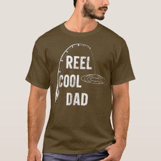 Reel Cool Dad Vist Lover papa Funny Vader's D T-shirt