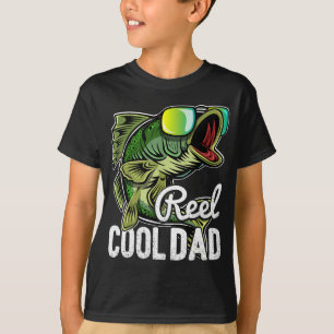 Reel Cool Dad Vist zonnebril Funny Father's Da T-shirt