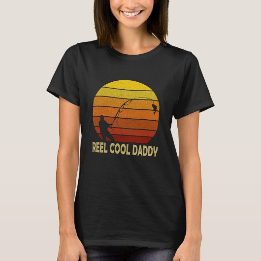 Reel Cool Daddy Vist Vaderdag T-shirt (Voorkant)