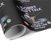 Reel Cool Funny Dad Gevist Perfect Gift Cadeaupapier (Rol Hoek)