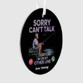 Reel Cool Funny Dad Gevist Perfect Gift Ornament (voorkant)