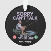 Reel Cool Funny Dad Gevist Perfect Gift Ornament (voorkant)