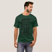 Reel Cool Godfather Vist Gift Funny T-shirt (Voorkant volledig)