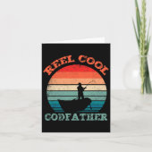 Reel Cool Godfather Vist grappige retro Kaart (Voorkant)