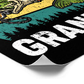 Reel Cool Grandpa Fathers Day Fishing Shirt Funny  Poster (Hoek)