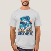 Reel Cool Grandpa Fisherman grandpa T-shirt (Voorkant)
