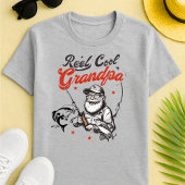 Reel Cool Grandpa Mannen basic T-shirt