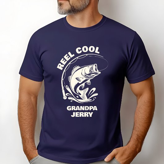 Reel Cool Grandpa  T-shirt