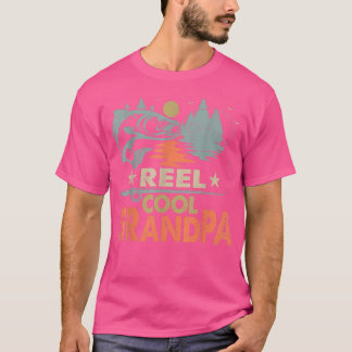 Reel Cool Grandpa Vist Lover  vader D T-shirt