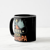 Reel Cool Grandpa Vist Lover  vaders vader Mok (Voorkant links)