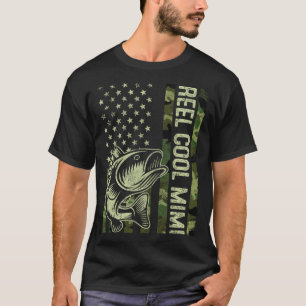 Reel Cool Mimi Camouflage Amerikaanse vlag Gevist T-shirt