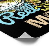 Reel Cool Mom Funny Fishing Quotes For Uncle Women Poster (Hoek)