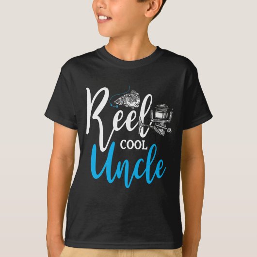 Reel Cool oom oom Fisherman Vissen liefhebbende fa T-shirt (Voorkant)