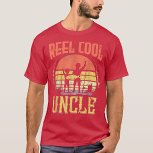Reel Cool oom Vist papa Funny Fathers Day Fish T-shirt