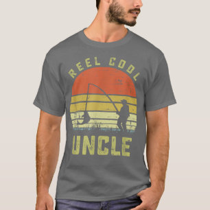 Reel Cool oom Vist papa Gifts Vaderdag Fis T-shirt