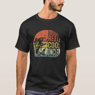 Reel Cool oom Vist papa Gifts Vaderdag Fis T-shirt