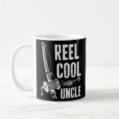 Reel Cool oom Vist Vaderdag Gift Koffiemok (Links)