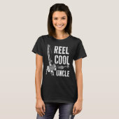 Reel Cool oom Vist Vaderdag Gift T-shirt (Voorkant volledig)