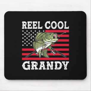 Reel Cool Opa 4 juli Amerikaanse vlag Patriot Muismat