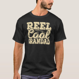 Reel cool opa grappig t-shirt