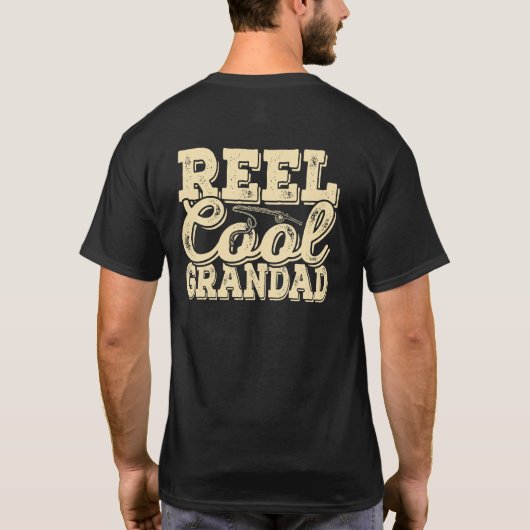 Reel cool opa grappig t-shirt (Achterkant)