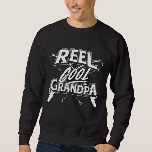 Reel Cool Opa Vist Opa Vaderdag GI Trui (Voorkant)