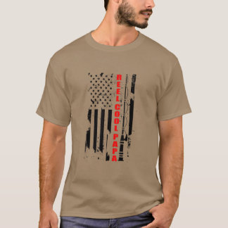 Reel Cool Papa Fishing Dad Gifts Fathers Day Fishe T-shirt