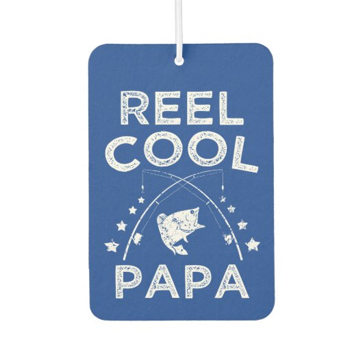 Reel Cool Papa grappige visser auto verfrisser (Voorkant)