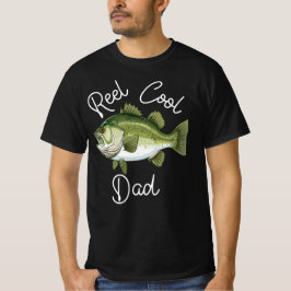Reel Cool papa, papa Vist verjaardagscadeau T-shirt