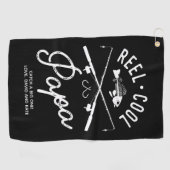 Reel Cool Papa Persoonlijke Vissen doeken (Horizontaal)
