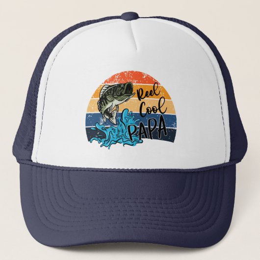 Reel Cool Papa Trucker Pet (Voorkant)