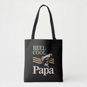 Reel Cool Papa - vader en grootvader Gifts Tote Bag