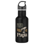 Reel Cool Papa - vader en grootvader Gifts Waterfles (Voorkant)