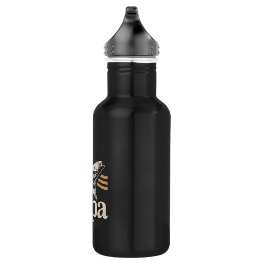 Reel Cool Papa - vader en grootvader Gifts Waterfles (Rechts)