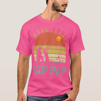 Reel Cool Pappap Fathers Day Gift voor Gevist vade T-shirt