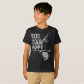 Reel Cool Pappy Fish Vist Vaderdag T-shirt (Voorkant volledig)