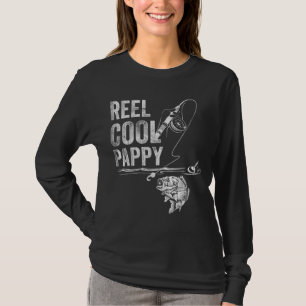 Reel Cool Pappy Fish Vist Vaderdag T-shirt