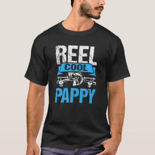 Reel Cool Pappy Gifts uit Daughter Funny Vist T-shirt