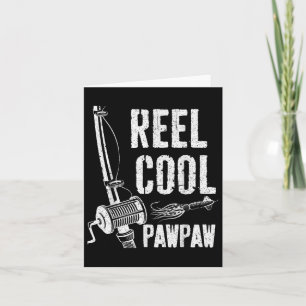 Reel Cool Pawpaw Shirt Mannen Gevist Fisherman Fat Kaart