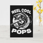Reel Cool Pops Vis Pops Vaderdag Visser Kaart (Gele Bloem)