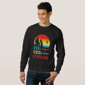 Reel Cool Stepdad Vaderdag Vist Papa Trui (Voorkant volledig)