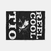 Reel Cool Tio Vist visser Funny Opa Fleece Deken (Voorkant (Horizontaal))