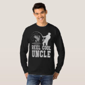 Reel Cool Uncle Fish Vist Vaderdag Papa T-shirt (Voorkant volledig)