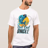 Reel Cool Uncle Fishing T-shirt (Voorkant)